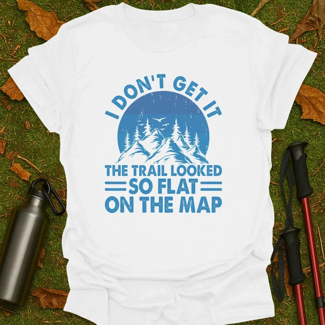 Flat On The Map T-Shirt
