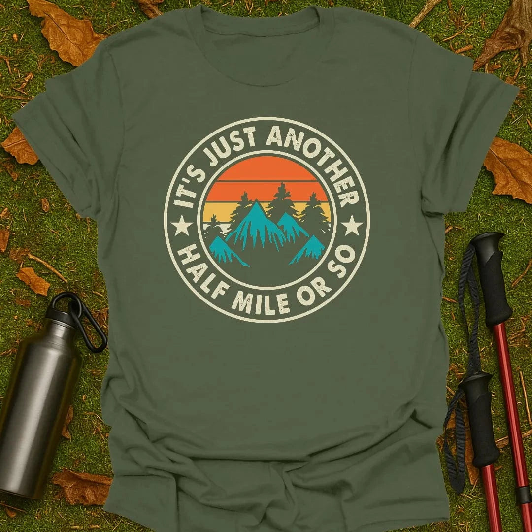 Camiseta de solo media milla más