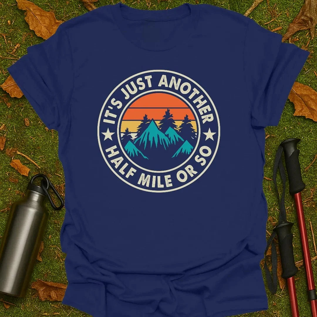 Camiseta de solo media milla más