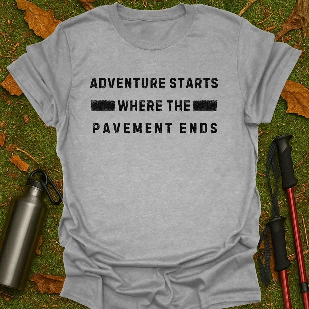 Adventure Starts T-Shirt