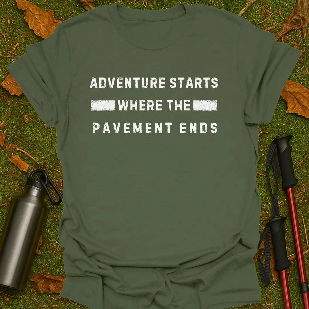 Adventure Starts T-Shirt