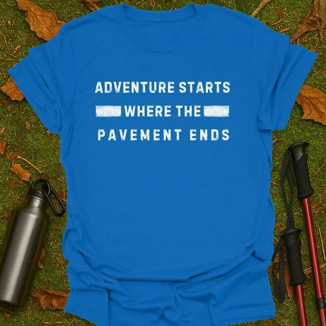 Adventure Starts T-Shirt