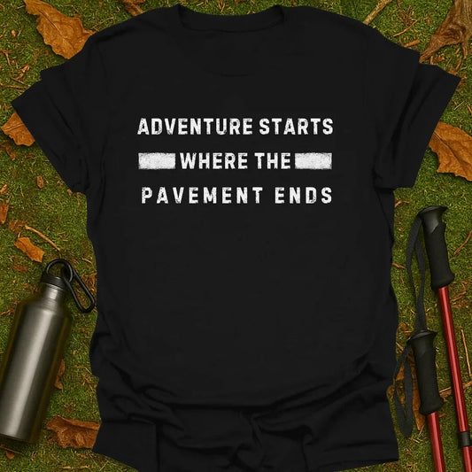 Adventure Starts T-Shirt