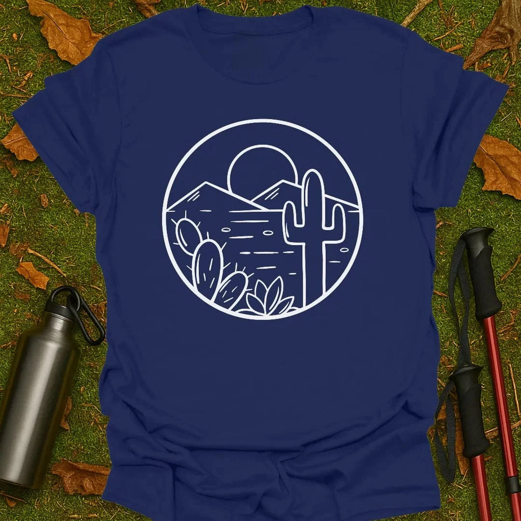 Camiseta con diseño "Vibras del Desierto"