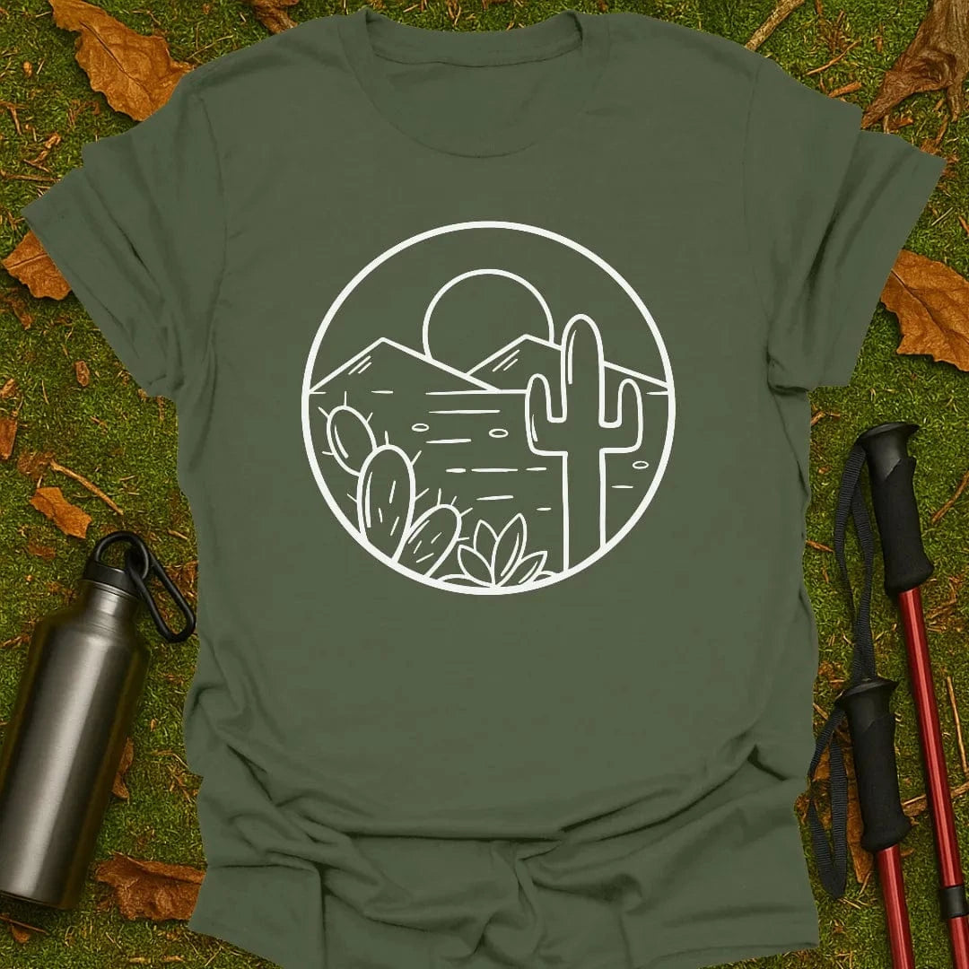 Camiseta con diseño "Vibras del Desierto"