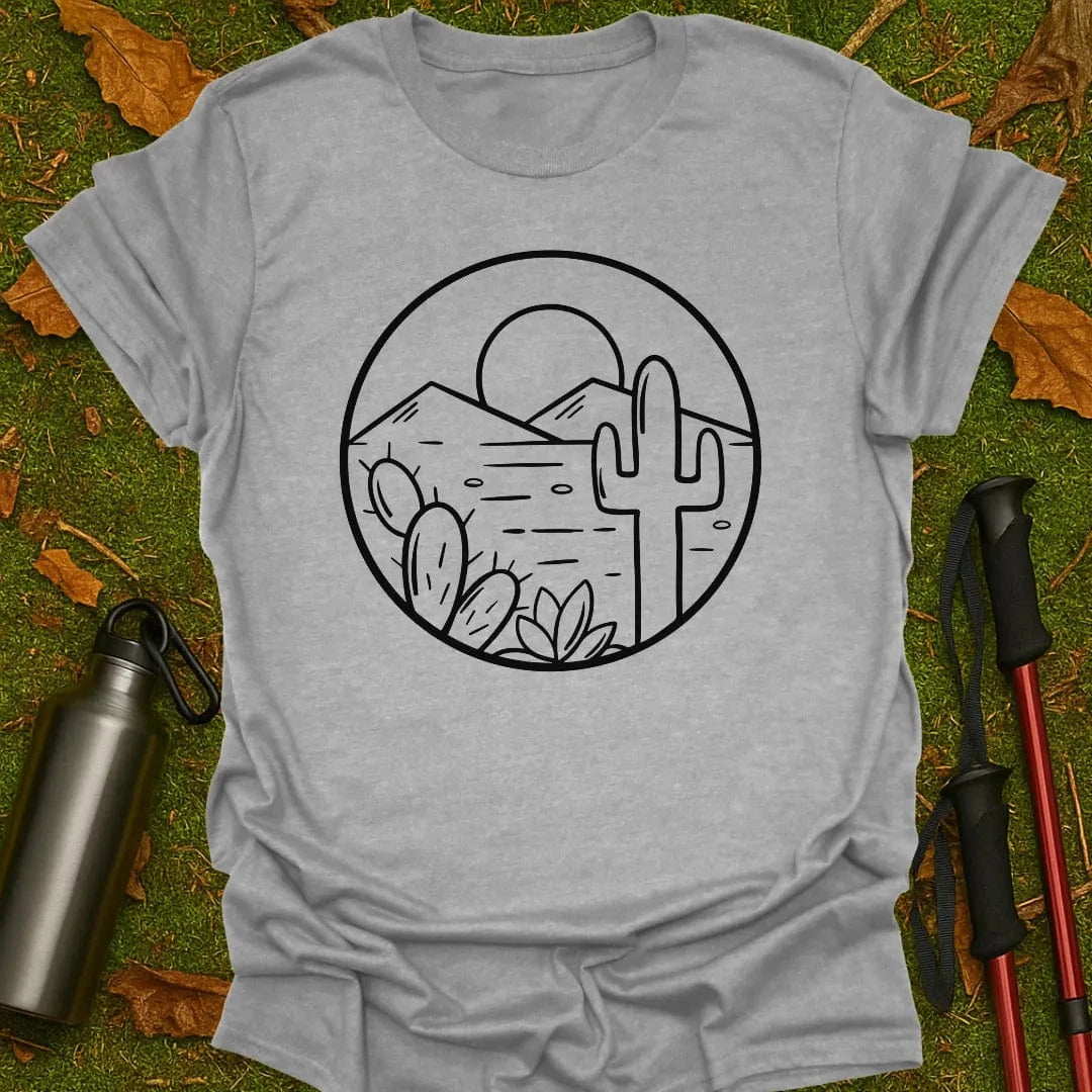 Camiseta con diseño "Vibras del Desierto"