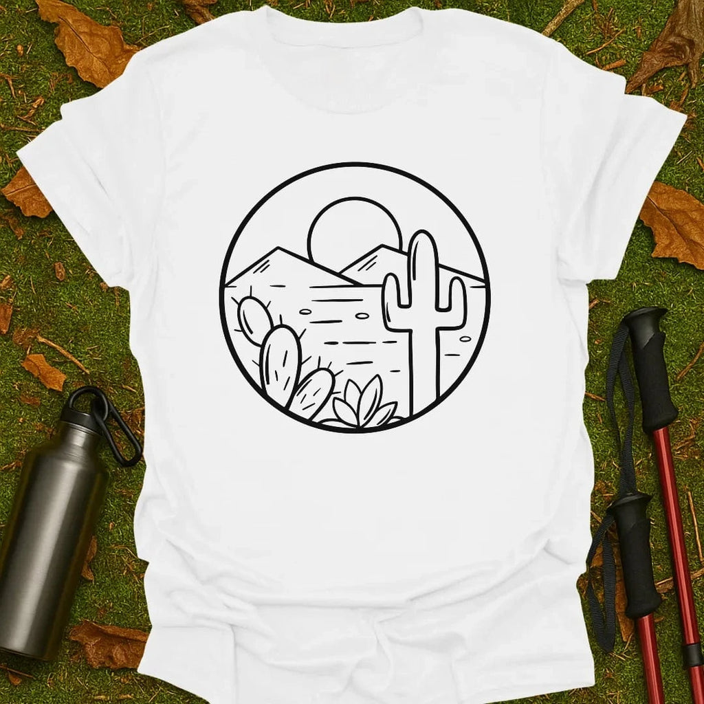 Camiseta con diseño "Vibras del Desierto"