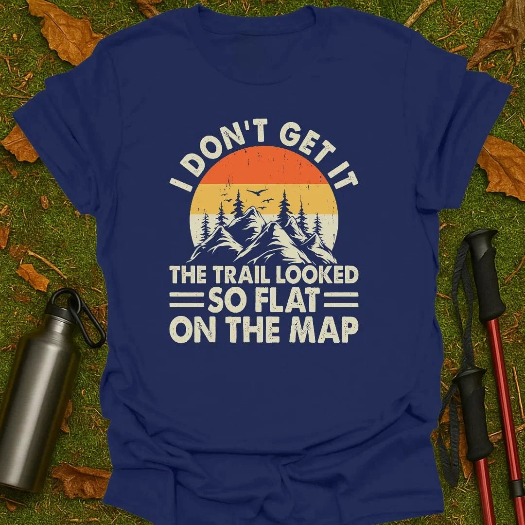 Flat On The Map T-Shirt