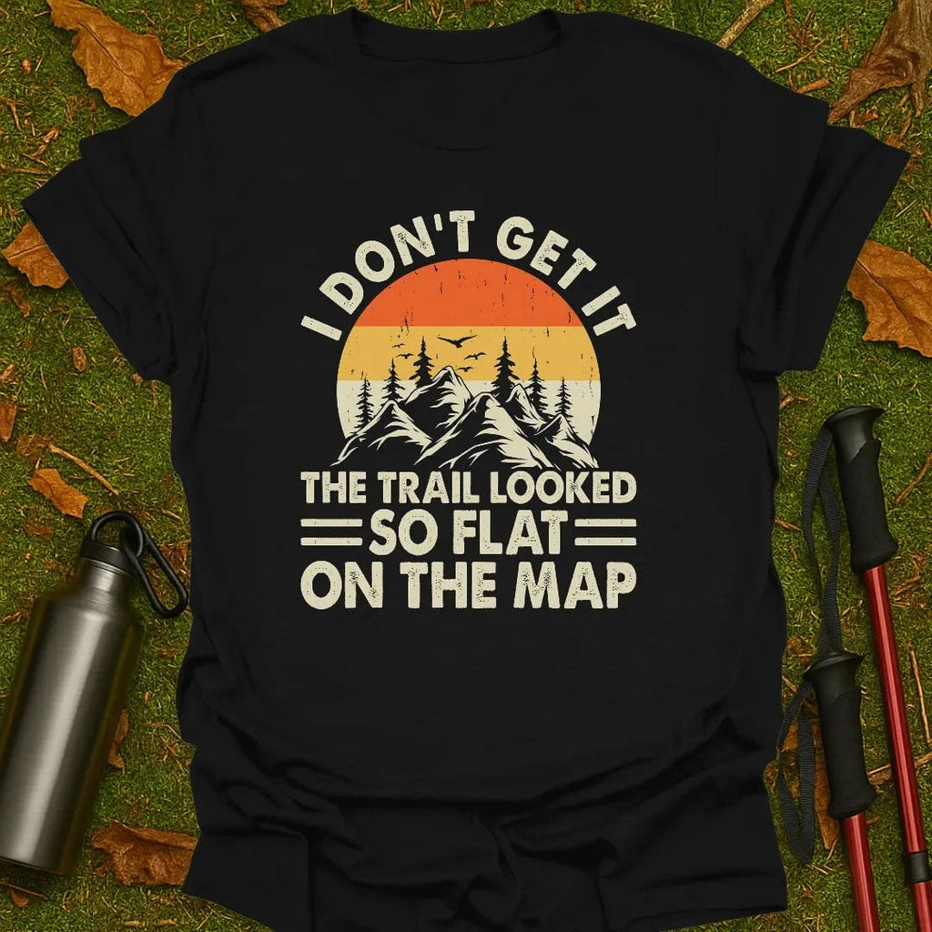 Flat On The Map T-Shirt