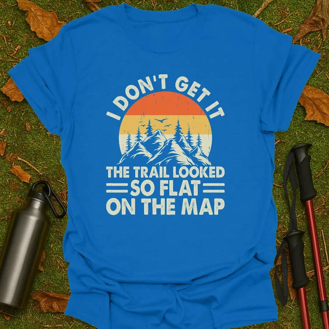 Flat On The Map T-Shirt