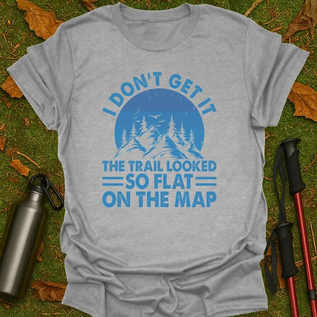 Flat On The Map T-Shirt