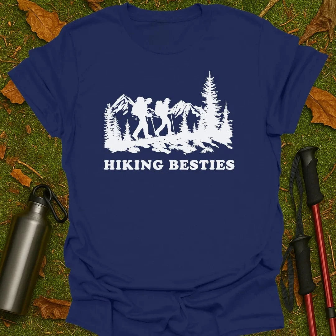 Camiseta de mejores amigas senderistas