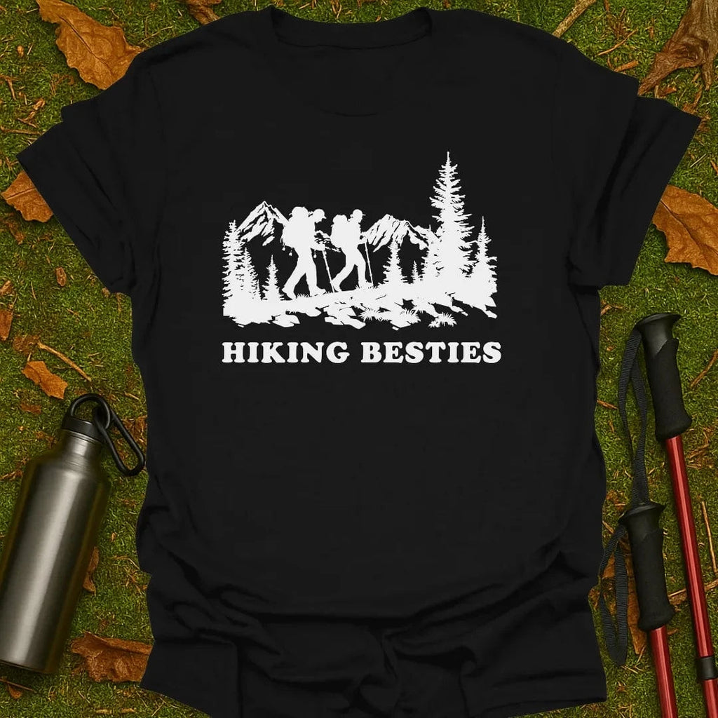 Camiseta de mejores amigas senderistas