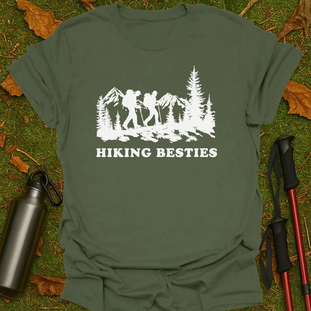 Camiseta de mejores amigas senderistas