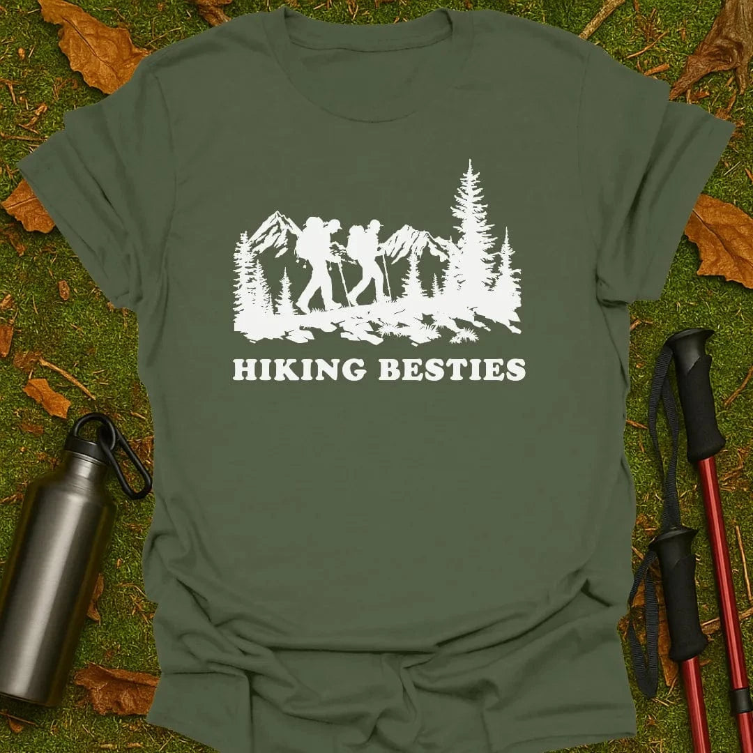 Camiseta de mejores amigas senderistas