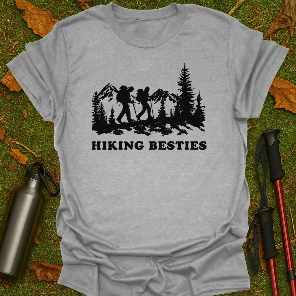 Camiseta de mejores amigas senderistas