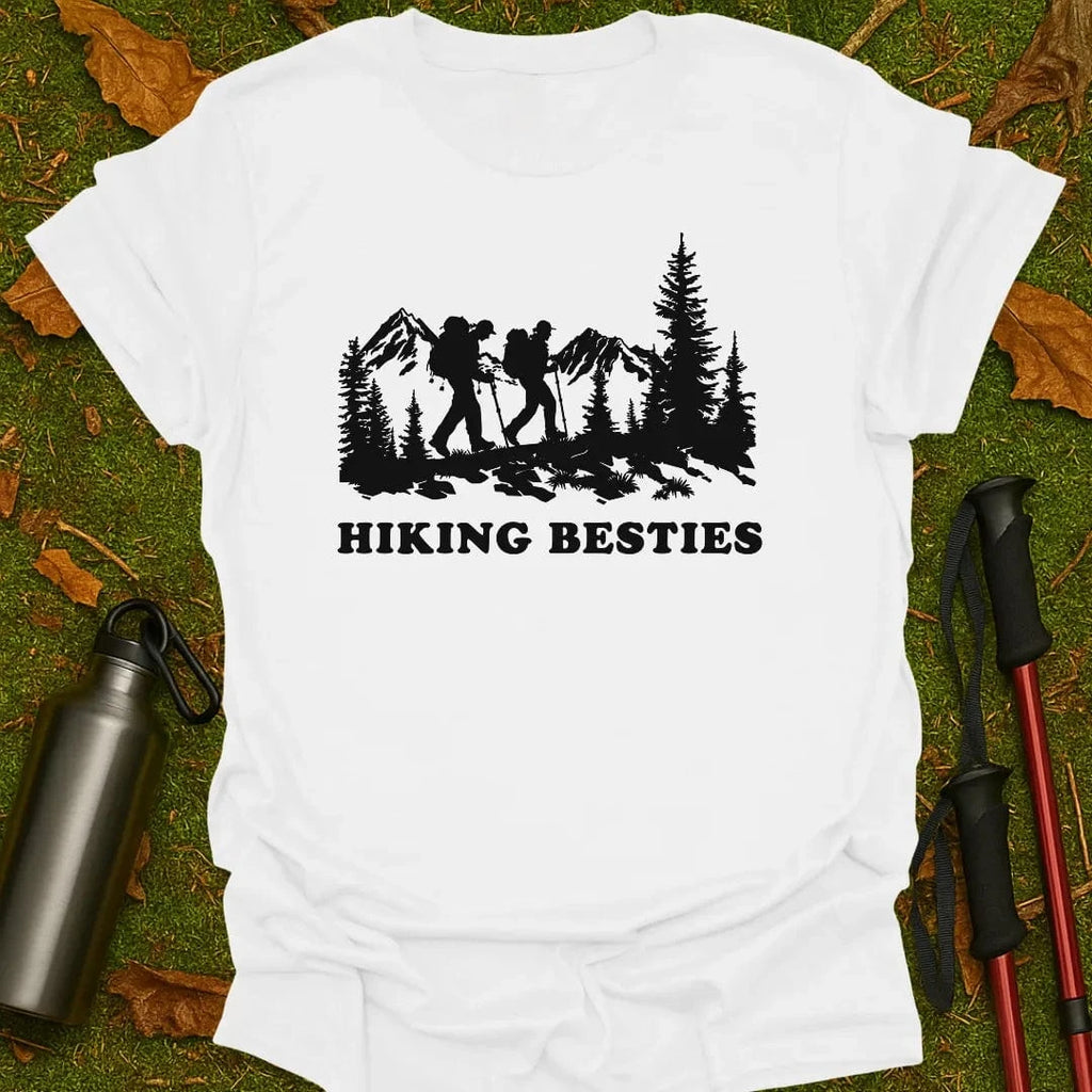 Camiseta de mejores amigas senderistas