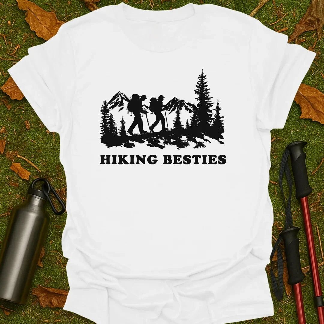 Camiseta de mejores amigas senderistas