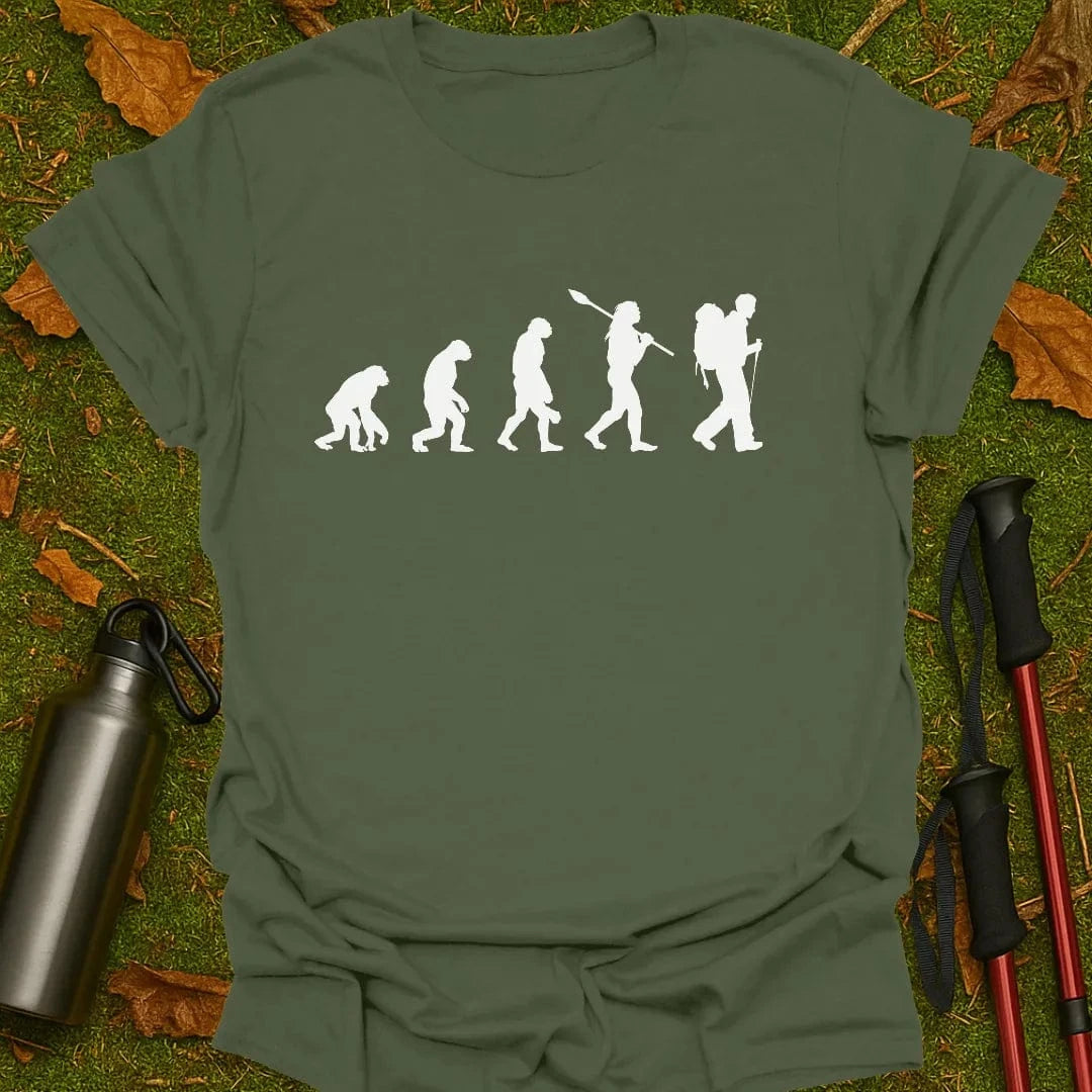 Camiseta Evolución del Senderista