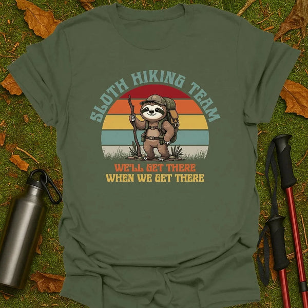 Maglietta Da Trekking "Sloth Hiking Team", Maglietta Da - Foto 5