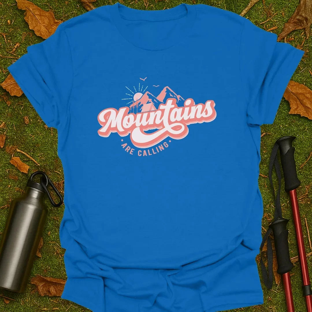 Camiseta Las montañas me llaman