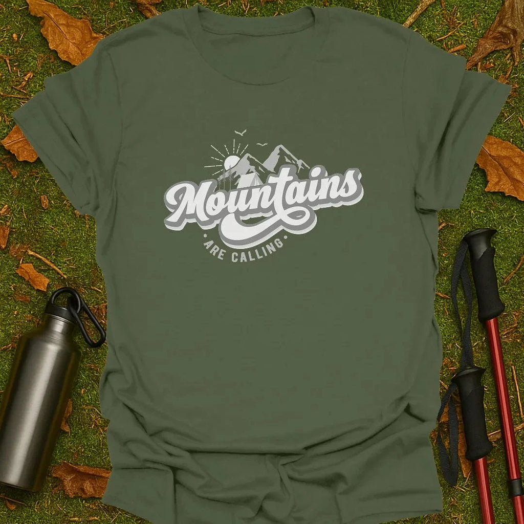 Camiseta Las montañas me llaman
