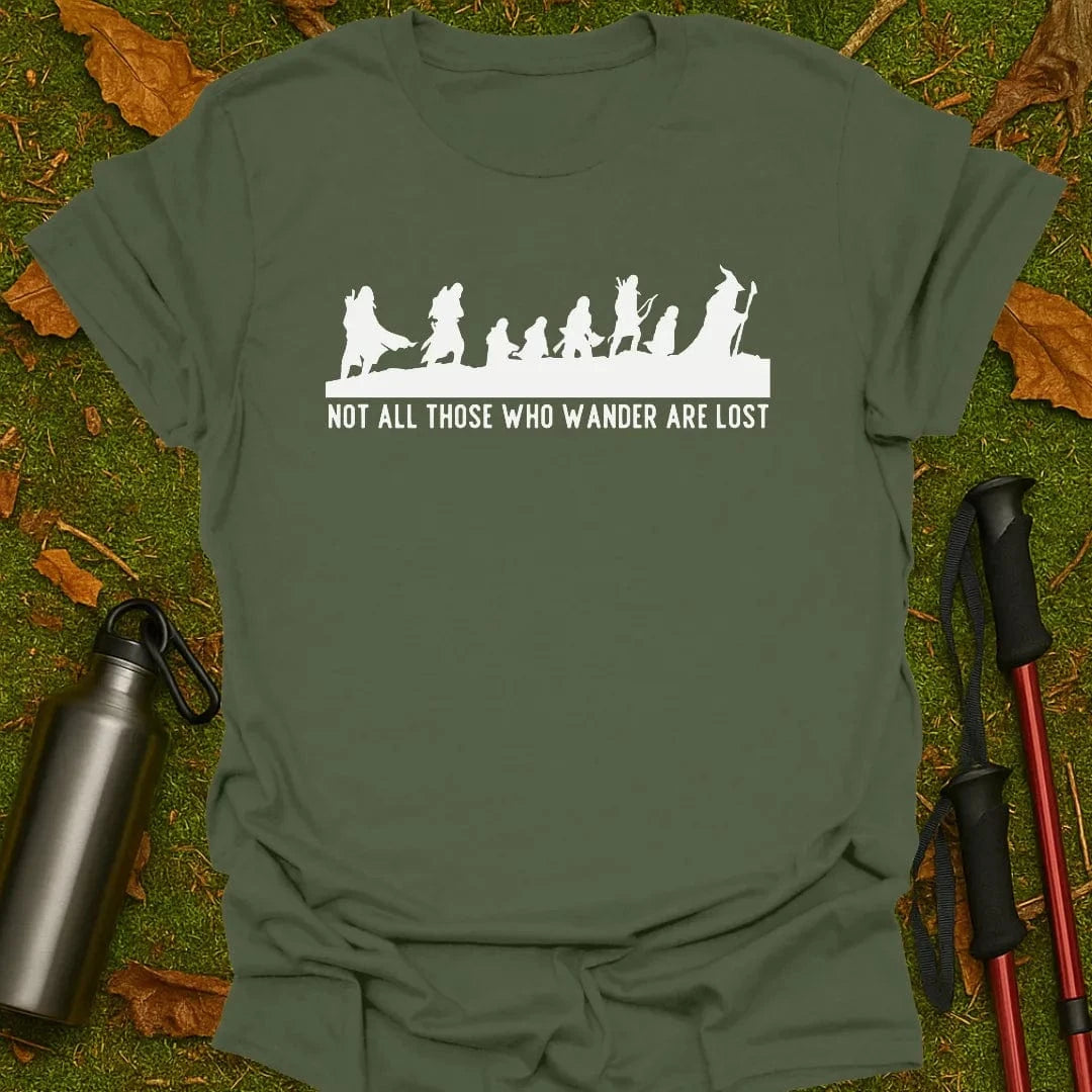 Camiseta No Todos los que Vagan