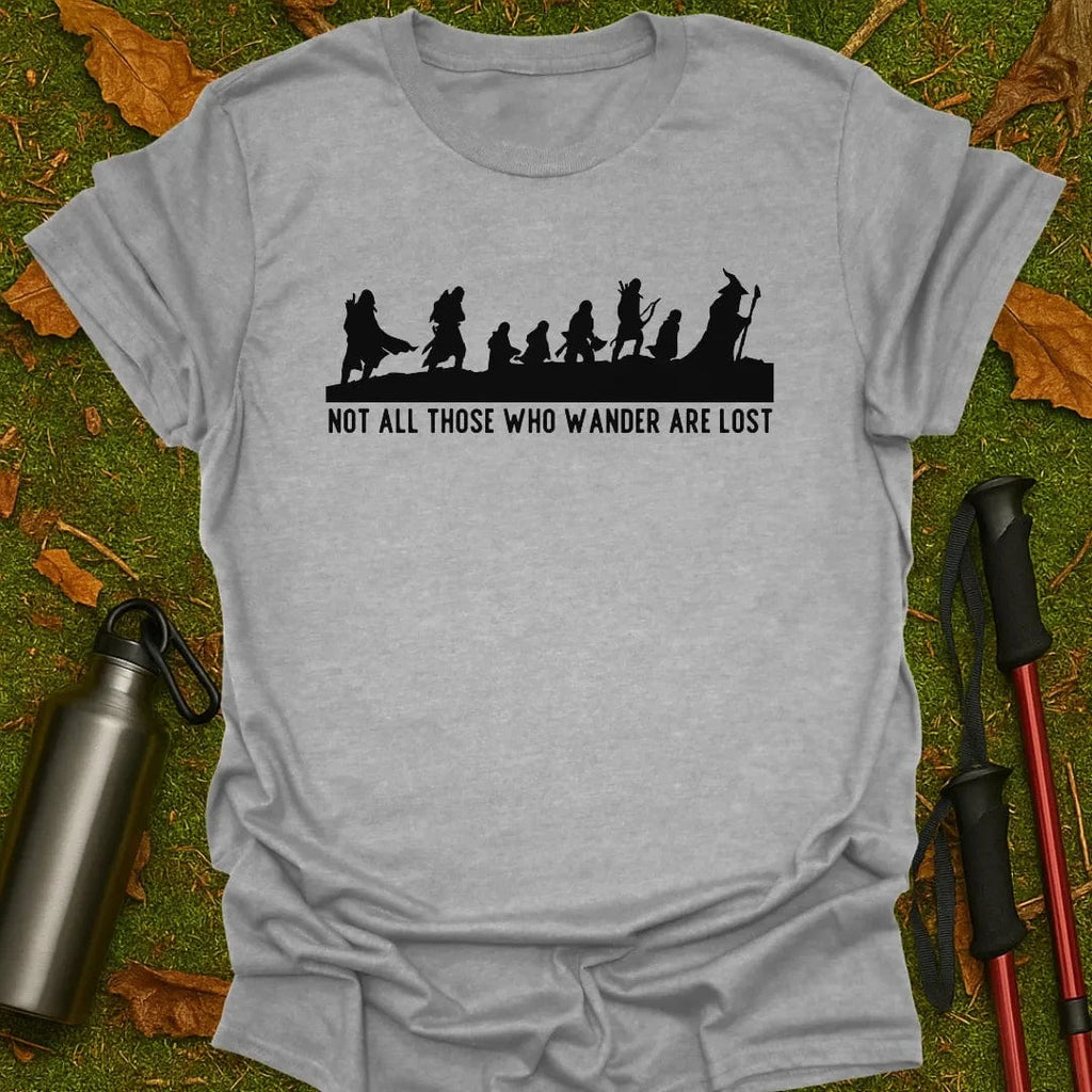Camiseta No Todos los que Vagan