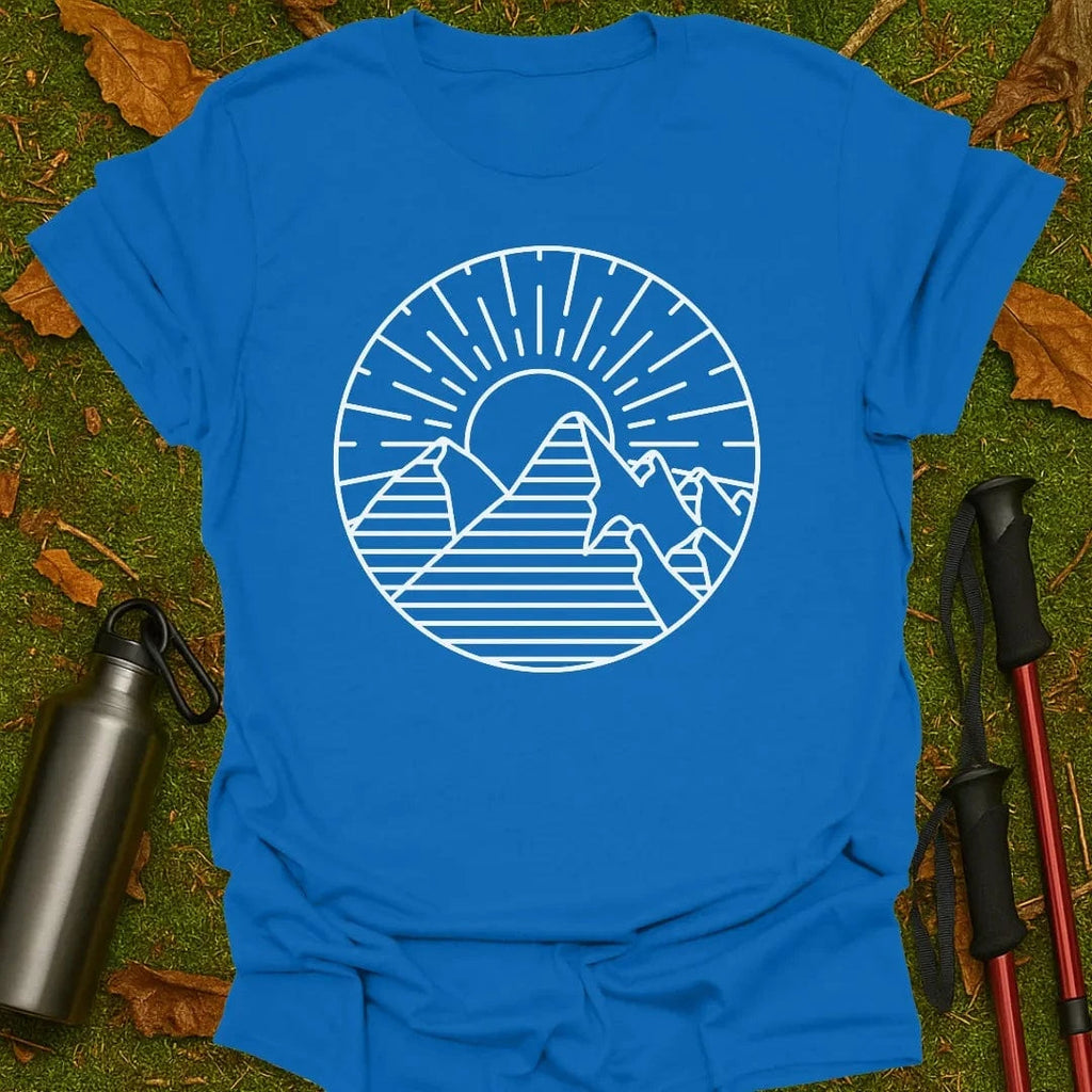 Camiseta Rayos Sobre La Cordillera