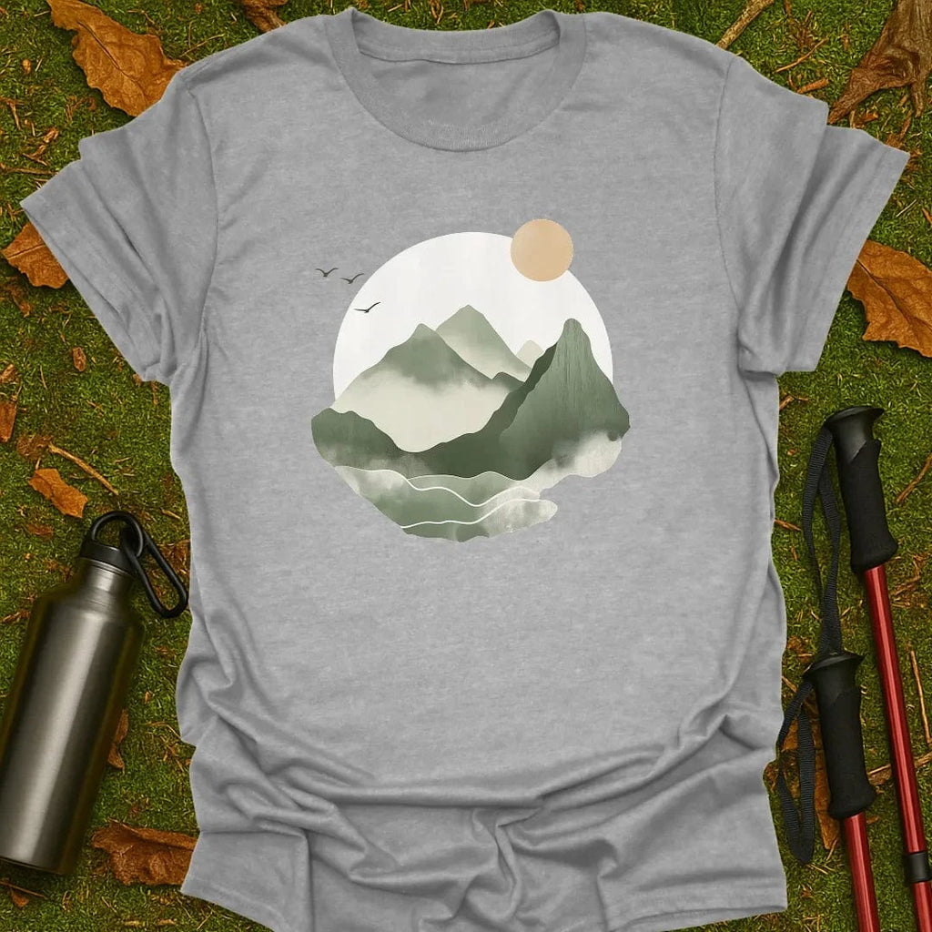 Camiseta con temática de la naturaleza