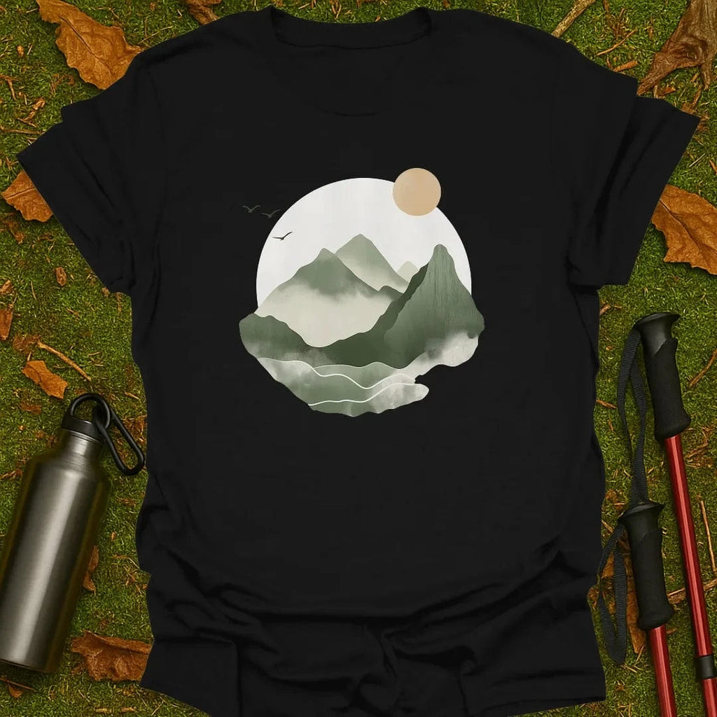 Camiseta con temática de la naturaleza