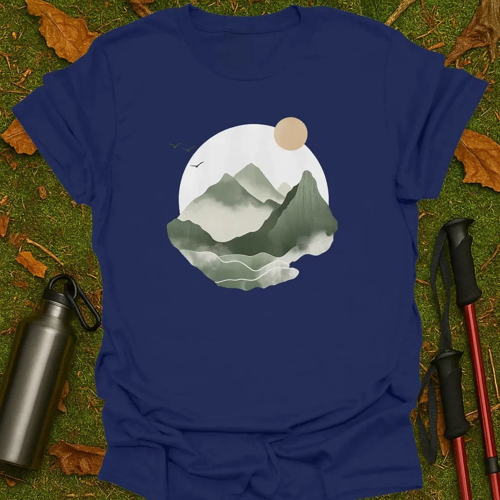 Camiseta con temática de la naturaleza