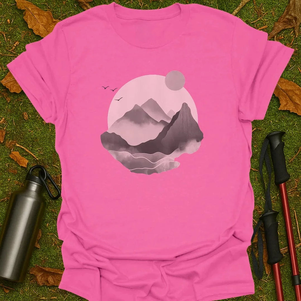 Camiseta con temática de la naturaleza