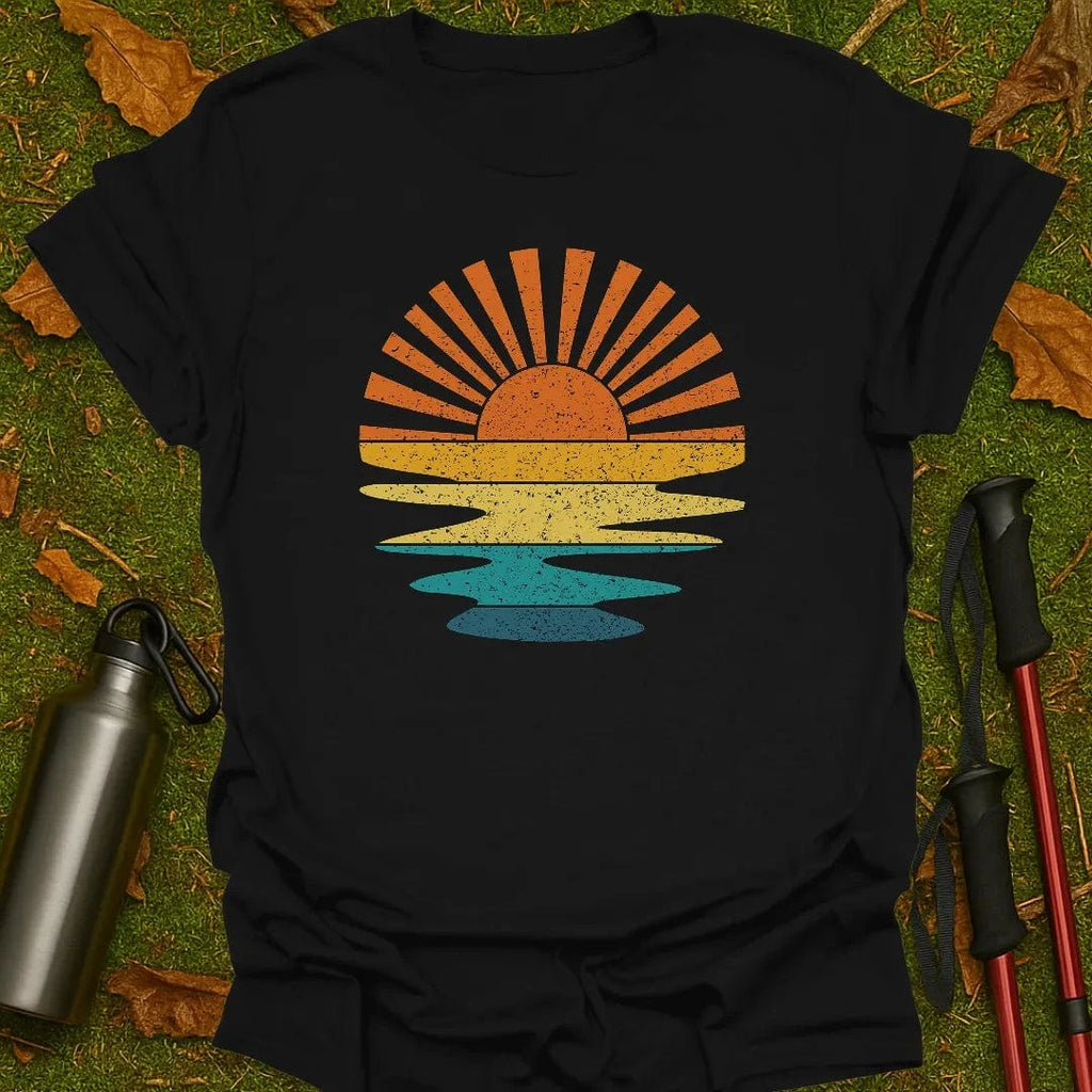 Camiseta Atardecer Arcoíris