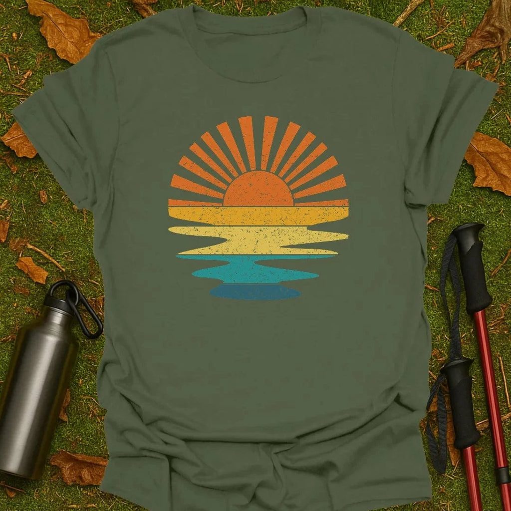 Camiseta Atardecer Arcoíris