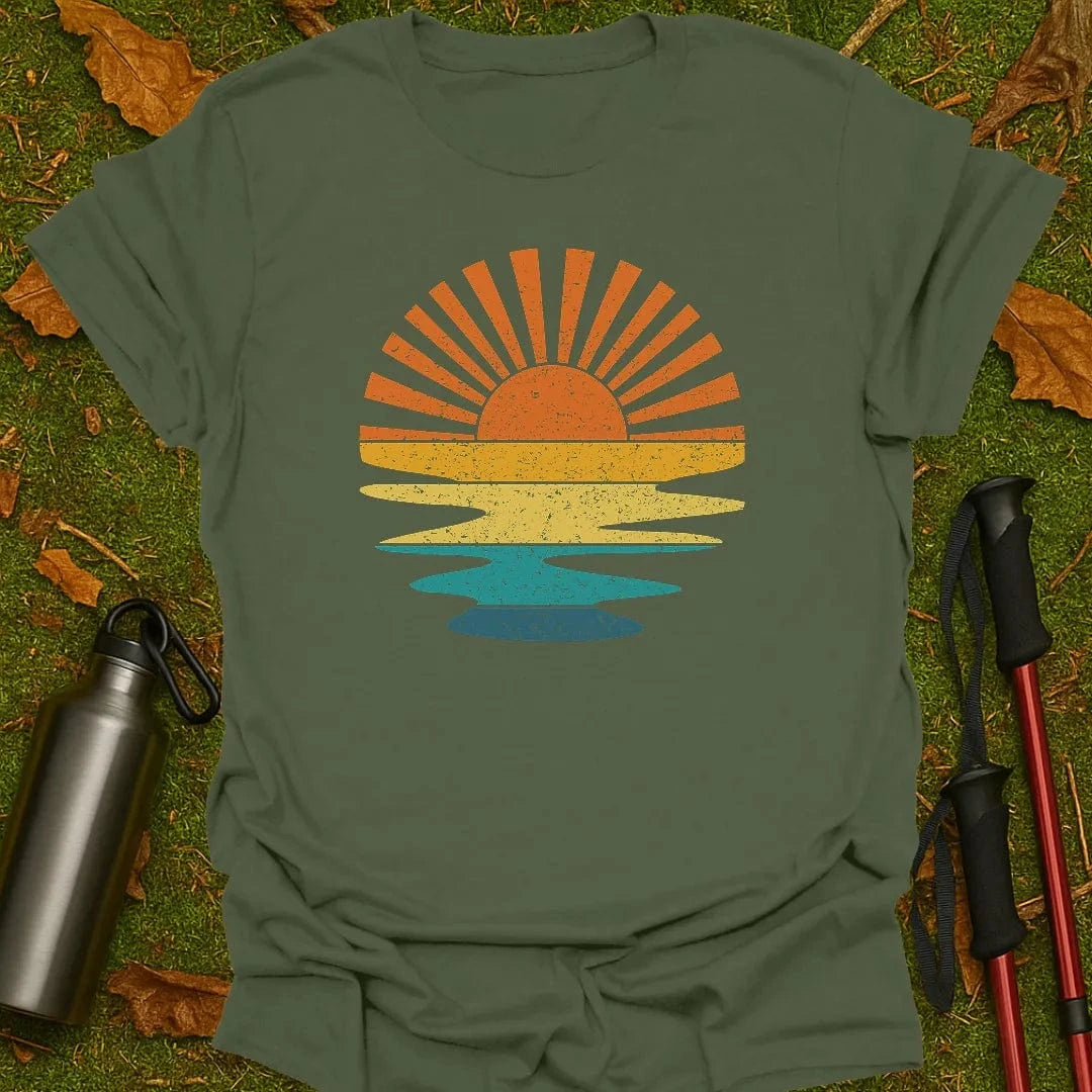 Camiseta Atardecer Arcoíris