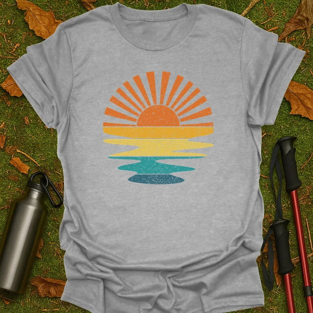 Camiseta Atardecer Arcoíris