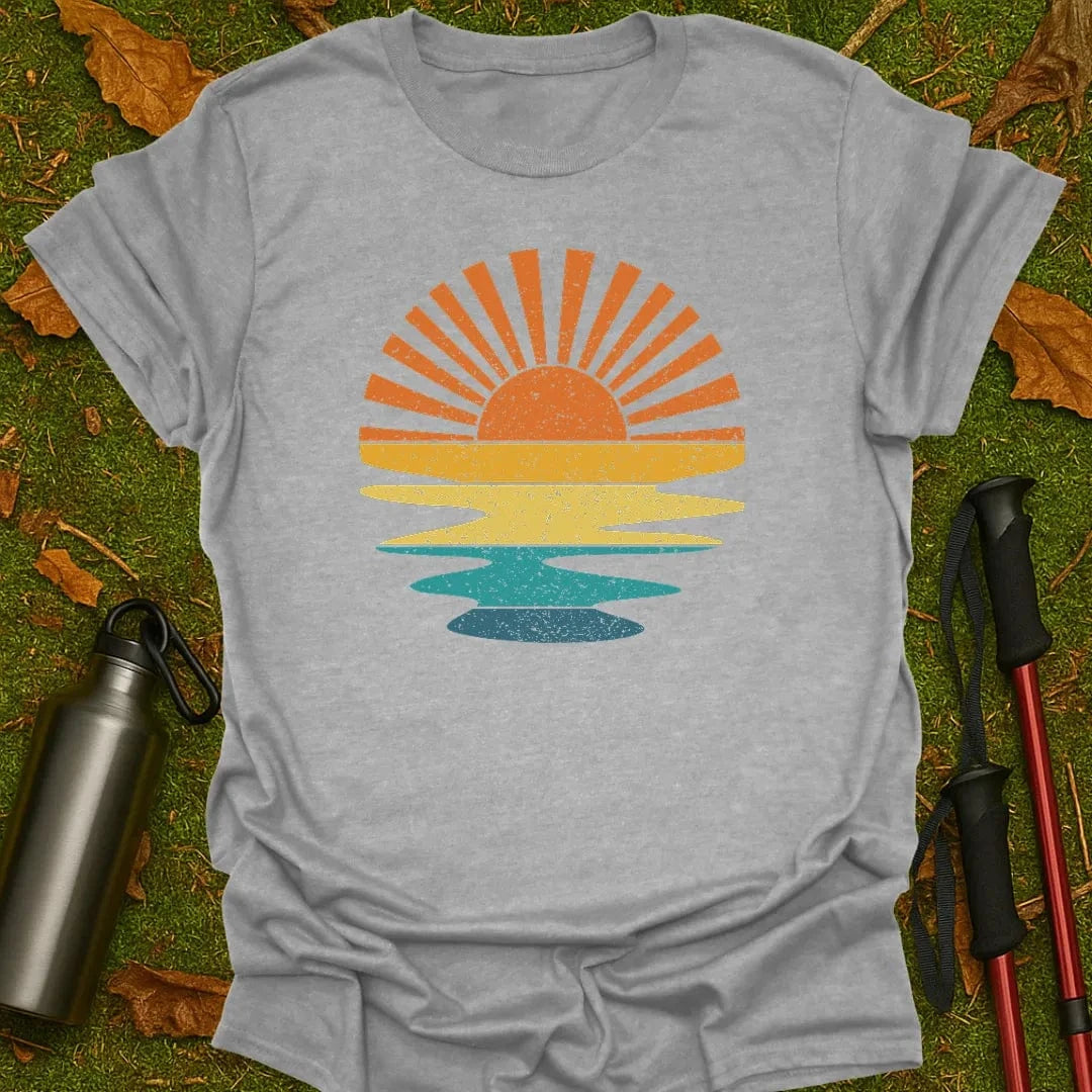 Camiseta Atardecer Arcoíris