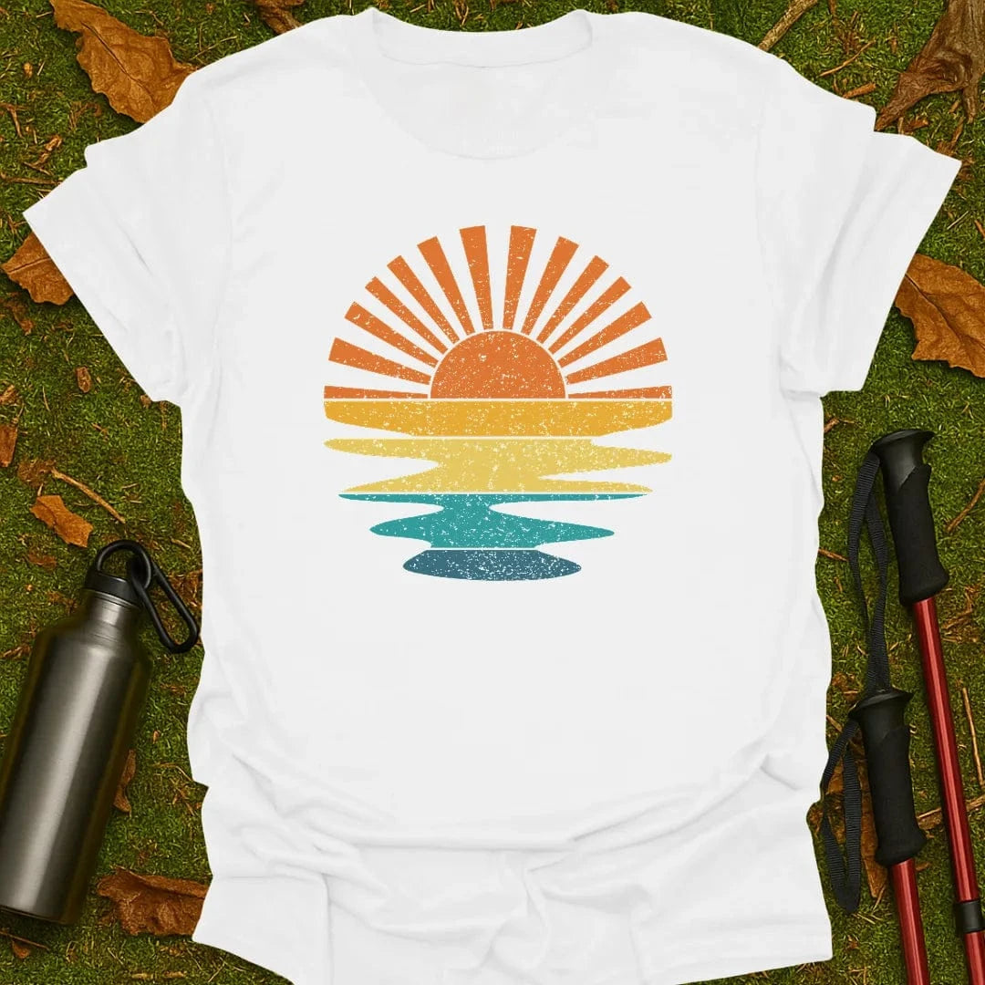 Camiseta Atardecer Arcoíris