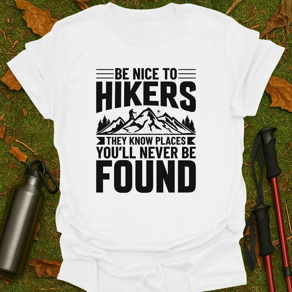 Camiseta Sé amable con los excursionistas