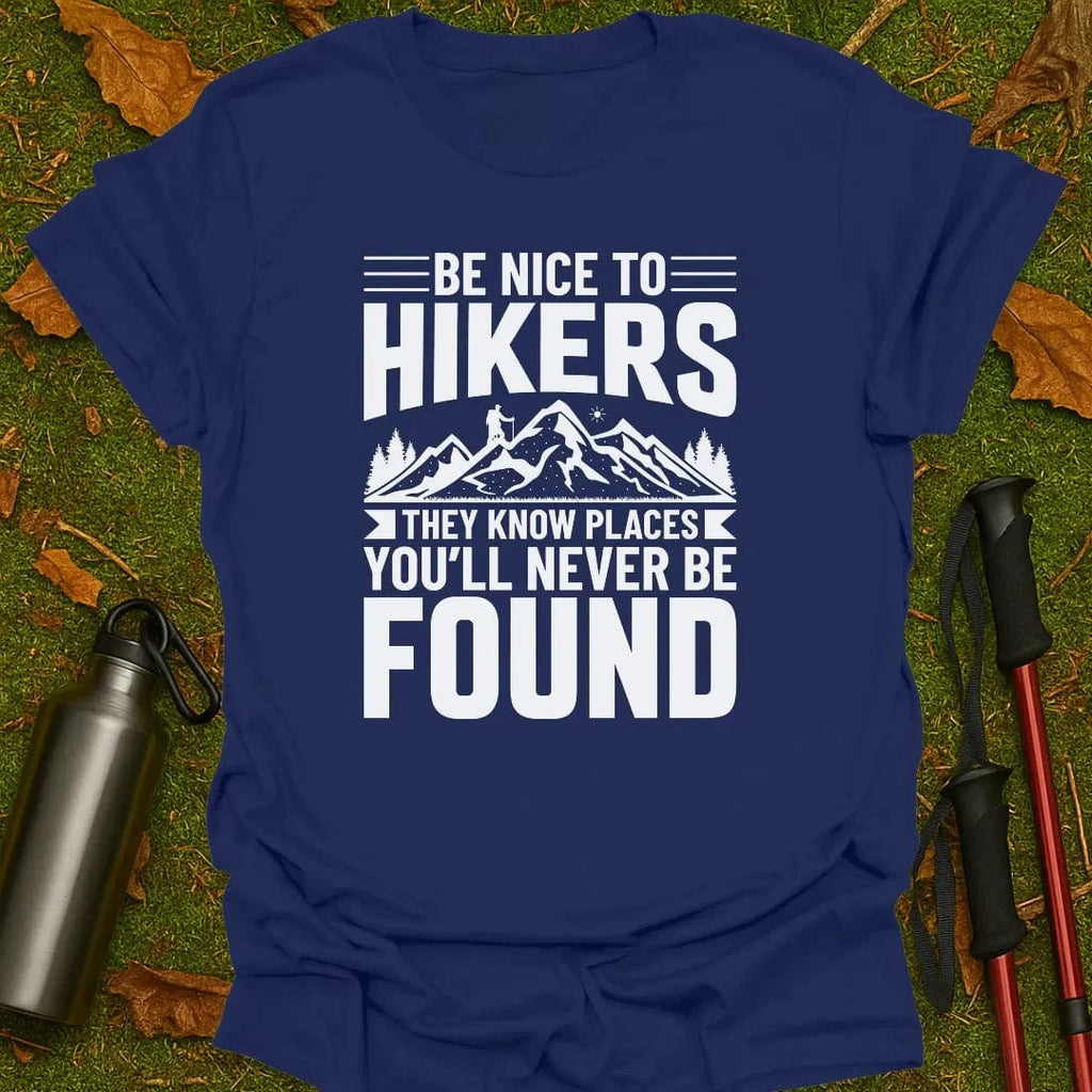 Camiseta Sé amable con los excursionistas