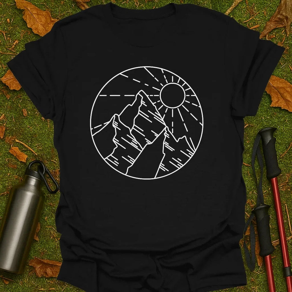 Camiseta Sol y Montañas