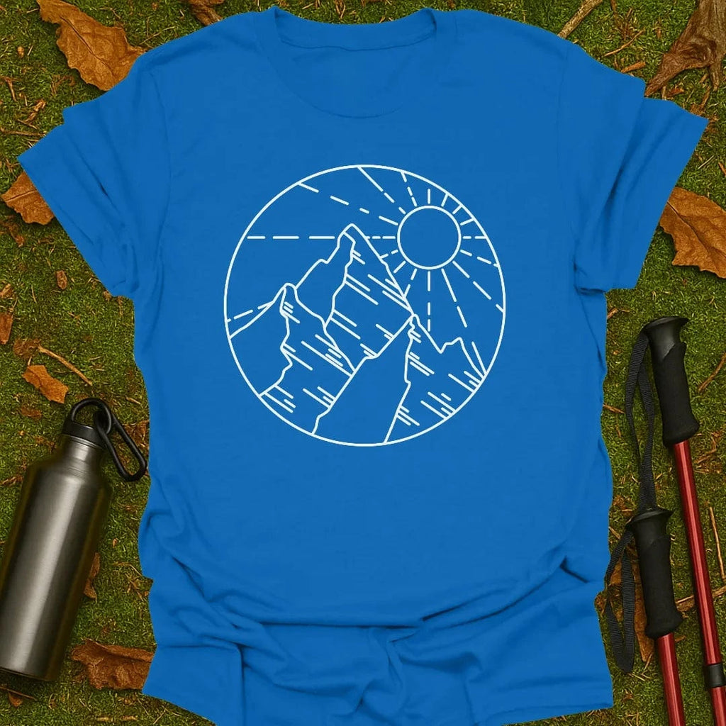 Camiseta Sol y Montañas