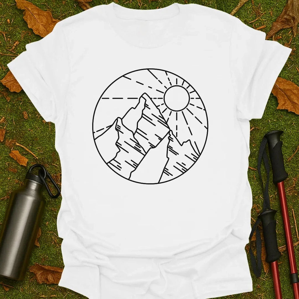 Camiseta Sol y Montañas