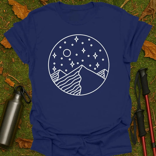 Stars Over Mountains T-Shirt