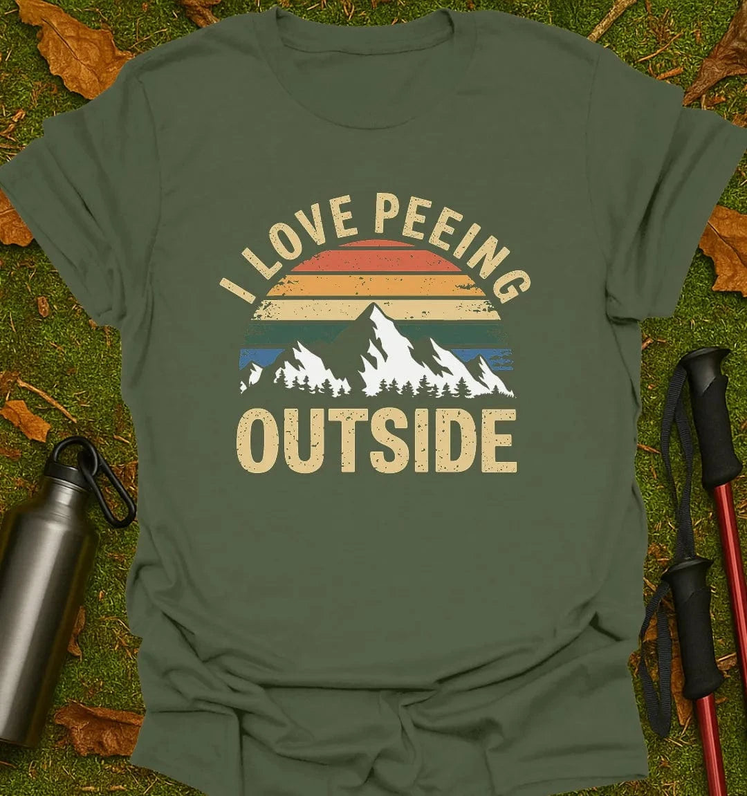 Peeing Outside T-Shirt