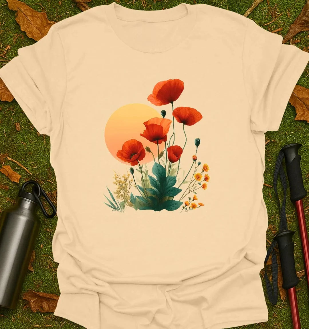 Sunset Poppies T-Shirt