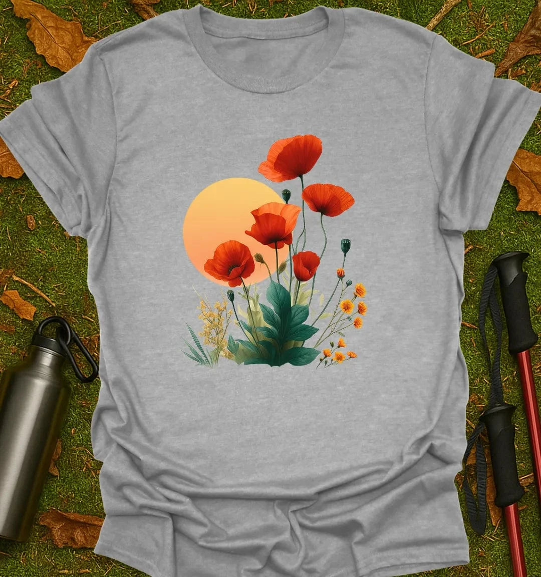 Sunset Poppies T-Shirt