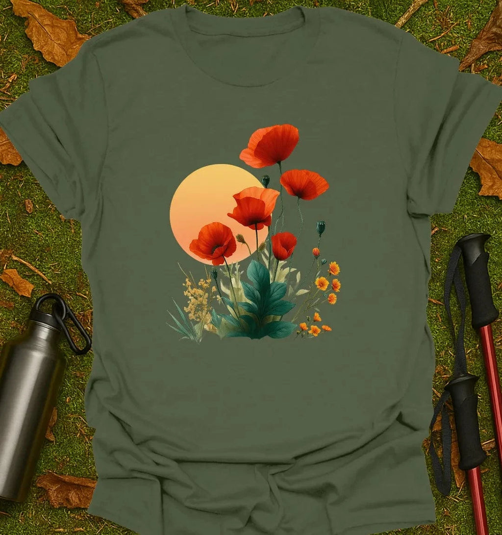 Sunset Poppies T-Shirt