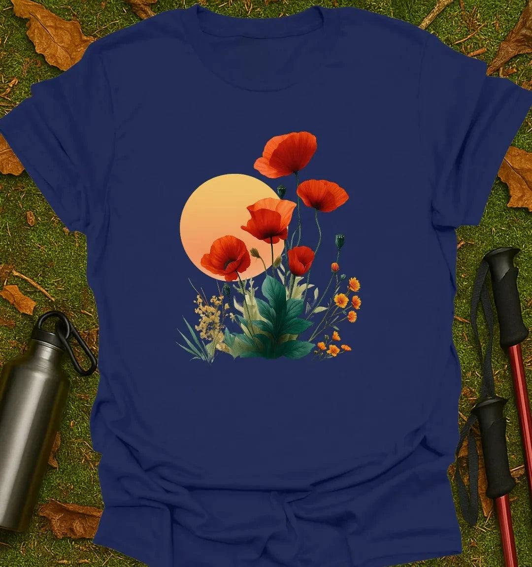 Sunset Poppies T-Shirt